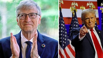 Bill Gates and Trump