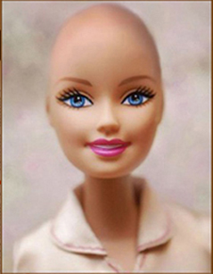 bald barbie