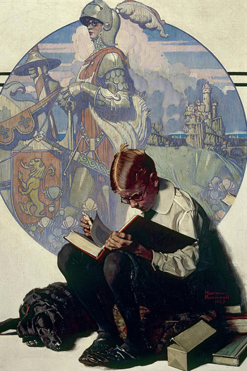 boy reading