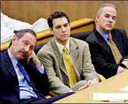 Scott Peterson in court