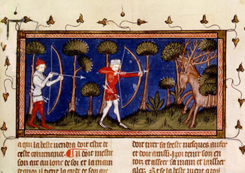 hunting scene