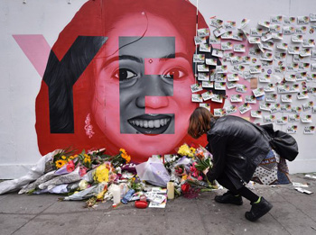 A shrine to Savita Halappanavar