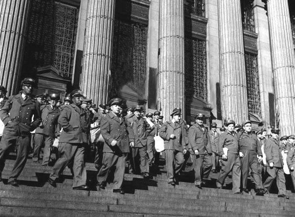 Mailmen, New York City, 1955