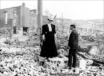 couple rubble san francisco earthquake