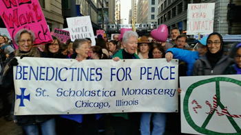 Nuns at Women's March 2017