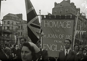 homage to St. Joan of Arc in Rouens, 1956