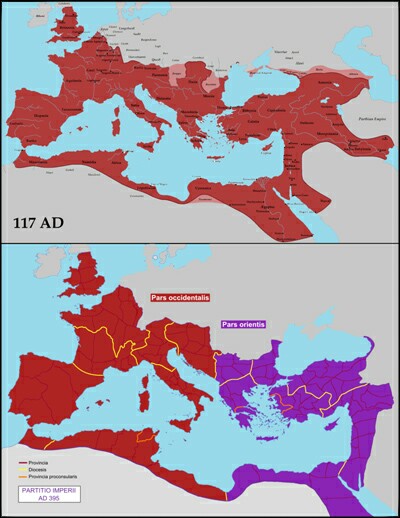 Roman Empire Maps