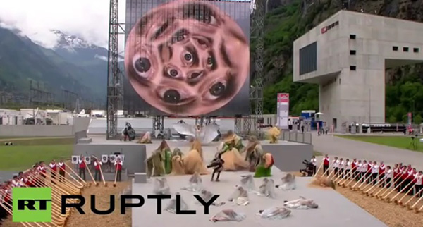 gotthard tunnel opening