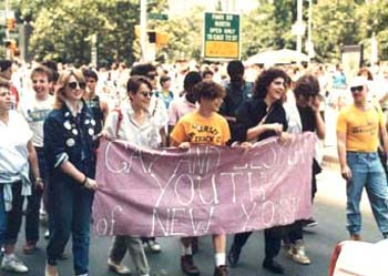 Gay parade in New York