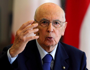 Giorgio Napolitano rimini