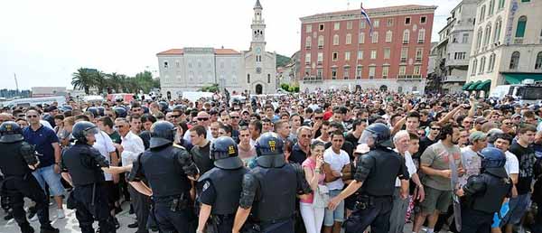 Gay pride in Split Croatia