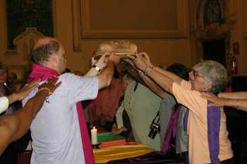 An irreverent consecration during the New Mass in Germany