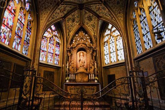 aachen altar of the virgin