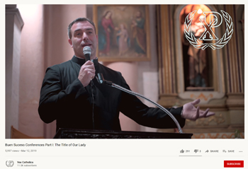 Father Adam Purdy does not speak Spanish