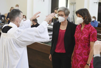 priests blessing homos