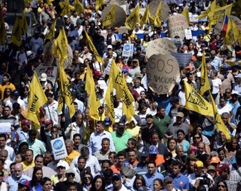 caracas demonstration