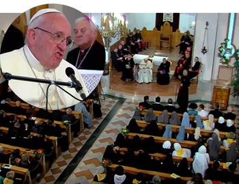 meeting pope georgia seminarians