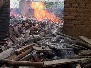 The burned orphanage of Orissa