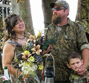 Camouflage weddings