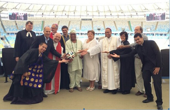 Interfaith meeting at Rio, Maracana