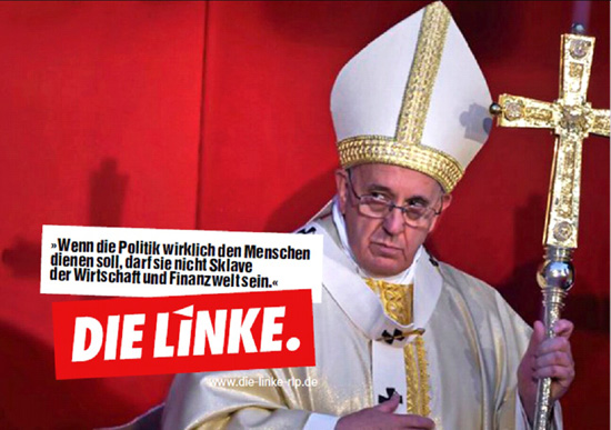 Die Linke Franziskus