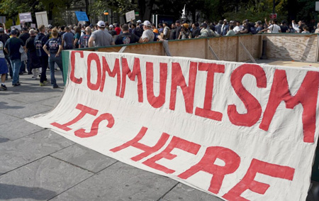 NYC vax protest