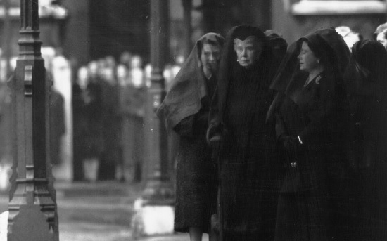 Queen Elizabeth II in mourning