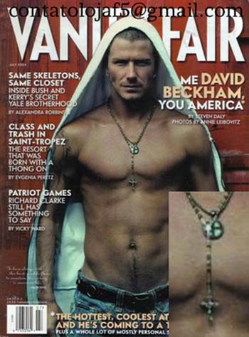 beckham vanity fair rosary