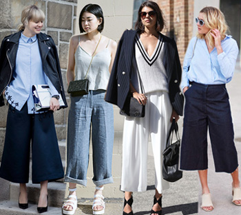 modern culottes