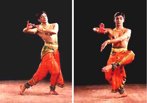 Fr. Saju George performing a Hindu dance