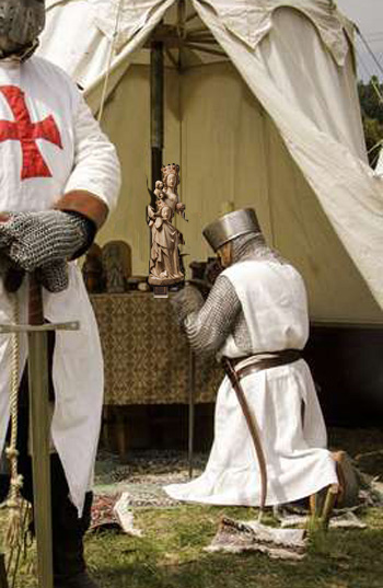 templar praying