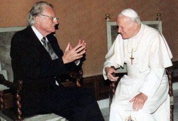 Billy graham Jp ii