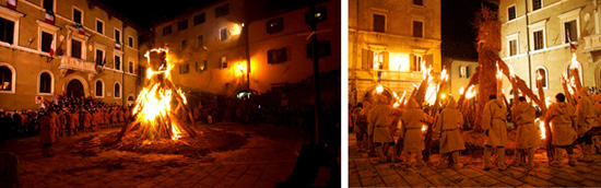 bonfires to st joseph in valencia