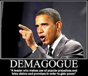 Obama demogogue