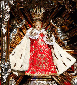 infant Jesus of Prague statue