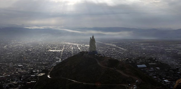 city of oruro bolivia virgin of socavon