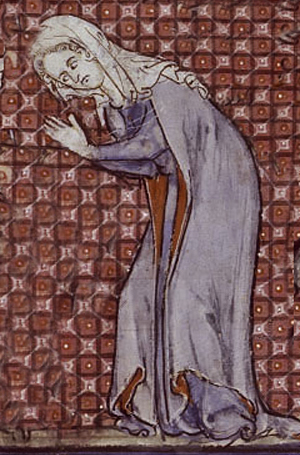 woman praying