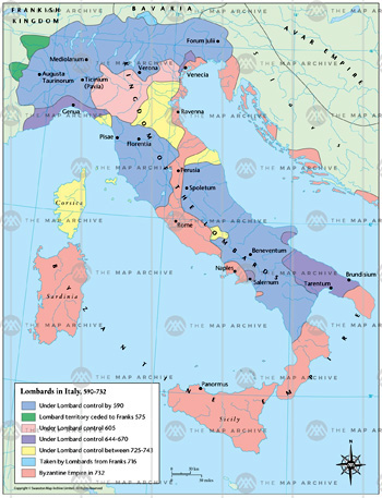 lombary map