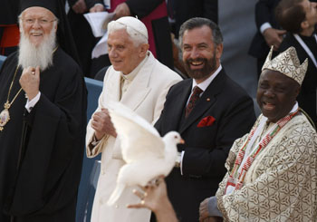 benedict XVI at Assisi