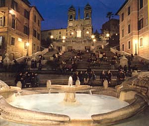 Mater Admirabilis at the top of the Spanish Steps