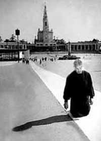 A penitential pilgrim in Fatima