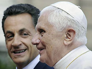 Benedict and Sarkozy